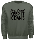 Sweatshirt - Keep it local, Keep it K-Dan's